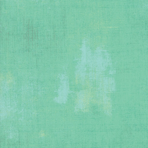 Quiltstof van Moda Basic Grey. Aqua Grunge is een bijna effen blauw-groen, turquoise grunge. Quiltstof, 100% katoen