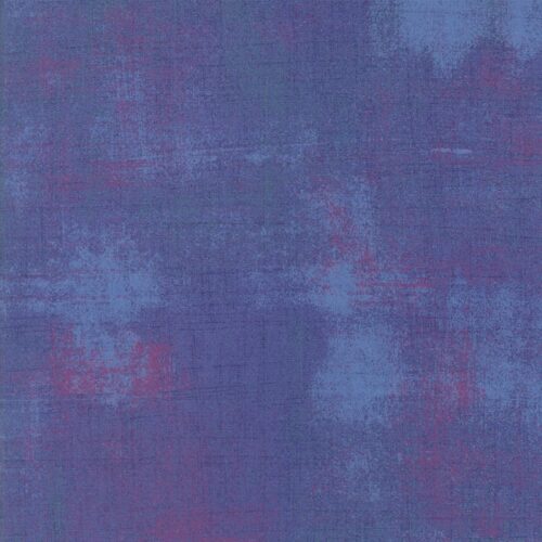 Tori Grunge lila lichtblauw, met felroze veegjes effen quiltstof, 100% katoen,