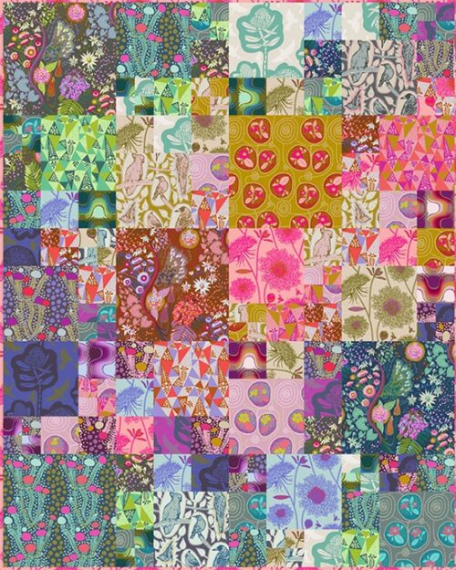 Een (gratis) ontwerp quilt patroon van Anna Maria Horner voor de collectie Sweet Dreams.