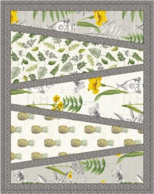 Gratis patroon  voor de collectie Fern Garden door Lynne Goldsworthy van lilysquilts.blogspot.com
