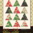 Patroon Kerstquilt Tole van Moda. Een ontwerp van Gina Martin. Deze quilt maak je natuurlijk met stevige rode en groene stoffen of met de feestdagencollectie.