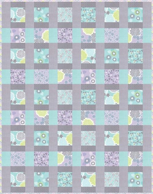 Gratis quilt patroon ontworpen door Stephanie Ryan voor Moda.