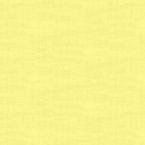 Moderne bijna effen quilt stof Linen Textures licht bruin-geel Makower