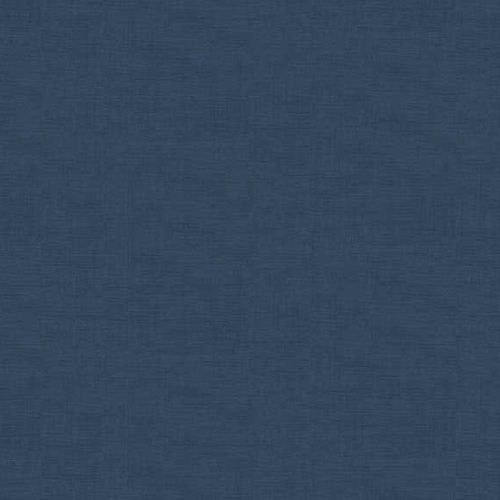 Moderne blauwe quilt stof met linnen structuur Linen Texture