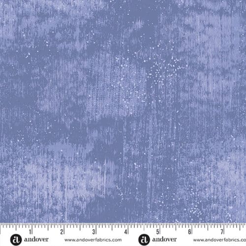 830B2 Lavender dust, collectie Glaze van ontwerper Libs Elliott voor Andover. Bijna effen beetje paars-blauwe quiltstof 100% katoen
