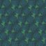 Enchanted, collectie Field Cloth van ontwerper Sew Kind of Wonder voor Free Spirit. Blauw-groene vogels tegen blauwe achtergrond, quiltstof, 100% katoen