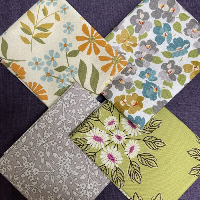 Bloemen uit de tuin, 4 Fat Quarters