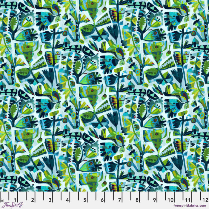 Find the Birds Cieli Blue | Fat Quarter